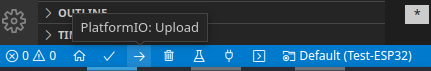 PlateformIO Upload