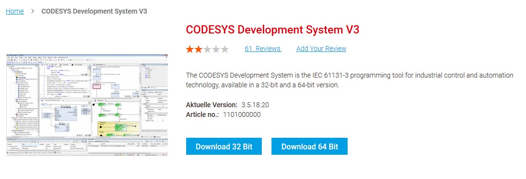 Codesys 3.5 Installation & Essais – Celka